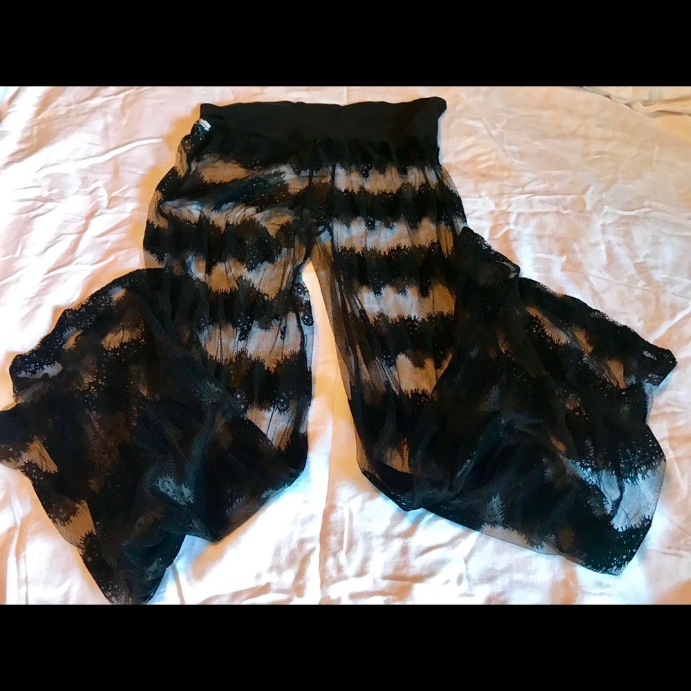 Black bottom swim Cover Up Sz SMALL
